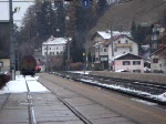 brennerbahn Zwei BR 1216 mit RoLa bei Steinach i.T. am 14.11.2007