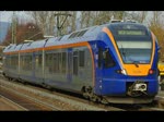 Cantus-Bahn Bald Geschichte: In genau 15 Tagen, ab heute, wird die Linie R7 G�ttingen - Bebra/Fulda nicht mehr in Eschwege West halten. Darum schon jetzt einmal eine demn�chst historische Aufnahme mit 427 505 der CANTUS beim Planhalt in Eschwege West am 08.11.2009.
