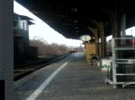 Anfahrt des RB 46 am 15.01.08 in den Bahnhof Forst (Lausitz):