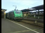 437026  FRET  durchfuhr am 26.7.10 mit Kesselwagenzug Leipzig-Leutzsch in Richtung Grokorbetha
