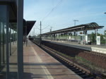 InterConnex 68904 von Warnemnde durchfhrt hier den Bahnhof Leipzig/Messe und erreicht in wenigen Minuten den Leipzig Hbf.Aufgenommen am 06.05.2011 in Leipzig