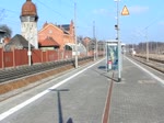 ES 64 U2 - 001 (182 501-7) MRCE die fr DB Fernverkehr fhrt mit dem IC 1923 von Berlin Sdkreuz nach Kln Hbf in Rathenow. 27.03.2011