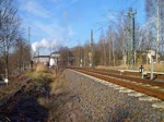 Am 14.12.13 bespannte 52 5481 den Sonderzug von Leipzig nach Schwarzenberg. Hier zu sehen bei der Ausfahrt in Zwickau/Sachs.