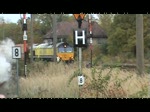 Rail4Chem 66020 kommt gerade mit ihrem Leer Kohlependel aus Mumsdorf in Zeitz eingefahren, gefilmt aus dem Sonderzug mit 52 8154-8 der gerde ausfährt in Zeitz am 25.10.2009