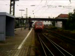101 017-2 fhrt mit IC 2006 Konstanz - Emden Hbf aus Mainz-Bischofsheim aus. Aufgrund von Bauarbeiten entfiel der Halt in Mainz Hbf. 18.05.08
