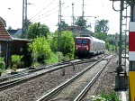 BR 114 028 mit RE .... fhrt im Bahnhof Ludwigslust ein 01.08.2009