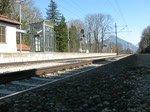 Die BR 139 312 fhrt am 23.03.2010 mit einem KLV Zug durch Brannenburg