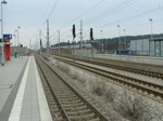 21.2.2011 10:38 DB AG ICE Baureihe 403 aus Dortmund Hbf nach Wien Westbahnhof durchfhrt mit 300 km/h den Bahnhof Allersberg (Rothsee).