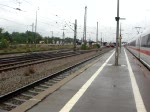  Mnchen Pasing.Hier ist Mnchen Pasing!!!Auf Gleis 9 ist ICE 518 aus Mnchen Hbf zur Weiterfahrt nach Dortmund ber Kln eingefahren (Rechts).