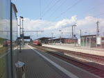 BR 425 als RB30 nach Schnebeck-Salzelmen fhrt aus dem Bahnhof Wittenberge.(11.7.2011) 