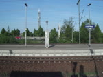 IC durchfhrt hier den Bahnhof Leipzig/Messe.Aufgenommen am 06.05.2011 in Leipzig