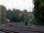 Der Thalys unterwegs auf der KBS 480 bei Eschweiler im September 2012. Einmal in Fahrtrichtung Aachen und einmal nach Kln.