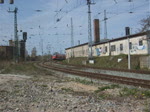 DB-Regio Flirt verlsst Rostock Hbf als Leerfahrt Richtung Stralsund/Sassnitz.(24.04.10)