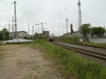642 227-2(Elbe-Saale Bahn)als S3 von Rostock Hbf nach Rostock-Hinrichsdorfer Str.kurz nach der Ausfahrt im Rostocker Hbf.(16.05.2011)