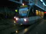 Hier ist die Saarbahn am Hauptbahnhof in Saarbrcken zu sehen. Die Aufnahme des Videos war der 28.01.2010.