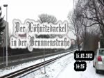 Am 16.02.2013 gegen 14:26 Uhr dampft der Lnitzdackel durch die Neubrunnenstrae Richtung Moritzburg.