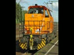 Im knalligen orange kam die 271 075-9 der northrail daher. Aufgenommen am 06.070.2010 in Hamburg-Harburg.