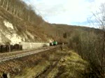E 37 E37 mit Leerem Holzzug auf der Geislinger Steige