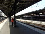 Einfahrt des TGV-POS 9574 aus Stuttgart in den Bahnhof Gare de l'Est (Paris). 11.07.07