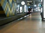 Thalys 4305 bei der Abfahrt im Bahnhof von Antwerpen auf Ebene -2, in Richtung Paris Nord am 13.09.2008.