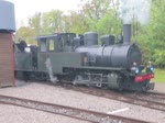 Le P'tit train de la Haute Somme Nr. 10 am 21. Oktober 2014 mit der DGEG unterwegs.