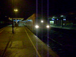 fulda CNL 482+CNL 472+ D 50472 fuhr um 23:43 aus Fulda,nachdem aus zwei CityNightLines einer wurde.N�chste Zugteilung ist in Hannover Hbf.
Aufgenommen im Bahnhof Fulda.