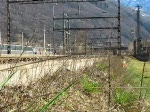 Ein Re 10/10-Packet f�hrt am 13.03.2009 mit einem GZ nordw�rts ...