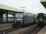 Ausfahrt der 185 573-3 ...  Markus Kirchmann 14.01.2008