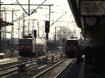 Rostock, Hbf: Ein-und ausfahrender ...  Mario Hasch 16.10.2008