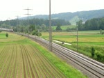 IC 2000 mit Re 460 053 bei Allmendingen am 15.06.2010 ...