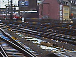 koln-hbf Die K�lner S-Bahn bei der einfahrt in den K�lner Hbf wir werden aber gest�rt durch ein Doppelstock wagen