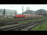218 333-3 bei der Ausfahrt mit dem RE Leipzig - ...