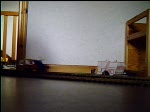 Mein selbstgebautes Propellerfahrzeug dreht eine Runde. Das auf den Wagen ...
