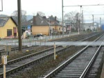 Die Dampflok 5519 kommt am 14.12.08 mit dem  Chrstdagszuch 2008  am Haken aus Ettelbrck und befhrt in Schieren das nicht elektrifizierte Gleis nach Bissen.