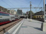 CFL Diesel Triebzug 928 526-5 fhrt am 19.10.08 aus Ettelbrck kommend im Bahnhof von Luxemburg ein.