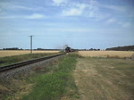 Mecklenburgische Baderbahn Molli 99 2321-0 mit MBB14619 von Ostseebad K�hlungsborn West Richtung Bad Doberan aufgenommen zwischen Steilk�ste/Wittenbeck und Heiligendamm.(26.07.10)Film I.Pavel