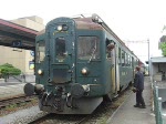 OeBB Oensingen Balsthal Bahn OeBB BDe mit einem Extrazug in Meilen ZH am 17.Mai.08