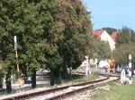 FROWOS 2062 053-0 anläßlich des Regionalbahntages am 16.09.2012 auf der Kaltenleutgebener Bahn als NF 19076 beim Km 1,4 kurz vor dem Bf. Perchtolsdorf in Richtung Waldmühle fahrend.