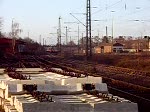 OHE Osthannoversche Eisenbahnen AG 19.12.2008 durchf�hrt eine BR 145 der OHE den Rangierbahnhof Seelze in Richtung Letter.