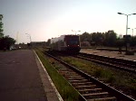 PEG80149 von Pritzwalk nach Neustadt(Dosse) 
bei der Ausfahrt im Bahnhof ...