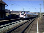 rabe-526-flirt Ausfahrt Seehas RABe 526 als SBB Engen - Konstanz aus Welschingen-Neuhausen am 08.02.08.