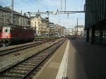 S-Bahn bei der Einfahrt in St. Gallen.  ...