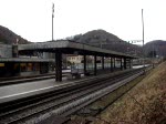re-4-4-ii-re-420 Re 4/4 II mit EC Milano-Basel SBB bei Tecknau am 09.01.2008