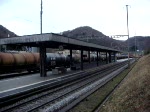 re-460-mit-zugen Re 460 mit IC nach Basel SBB bei der Durchfahrt in Tecknau am 09.01.2008