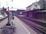 Durchfahrt beim Bahnhof Zollikofen (BE) am 20.02.2010, 15h25  ...