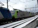 re-485-bls Nachfilm statt Nachschuss: Sechsmal Traxx am L�tschberg bei Hohtenn am 4.1.2007