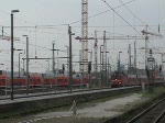 Leipzig,Hbf: Einfahrt und Ausfahrt ...  Mario Hasch 12.10.2008