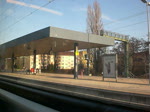 Mitfahrt in der S-Bahnlinie 41 von der Station Jungfernheide zur ...