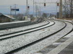 Einfahrt des L�tschbergers RABe ...  Reto M�der 19.12.2009
