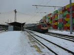 1116 250-0 bei der Ausfahrt in Salzburg 15.1.2010  ...